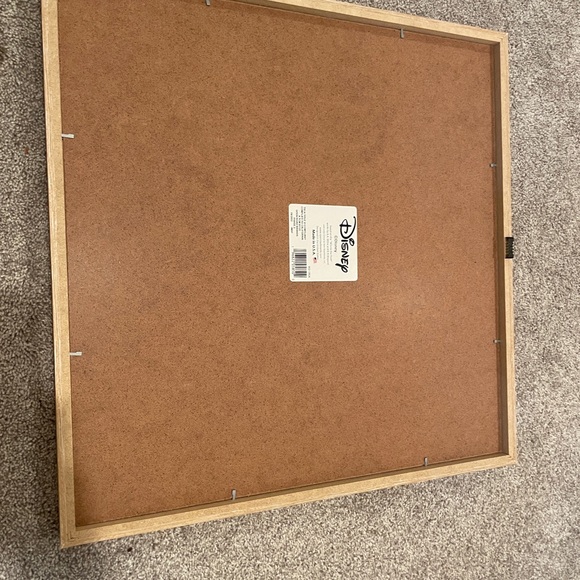 Wood frame Winnie the Pooh print art - Picture 3 of 3